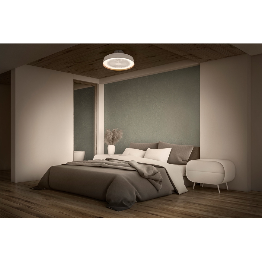 Osram - LED hämardatav laevalgusti ventilaatoriga/49W/230V 2700-6500K valge/kuldne + kaugjuhtimispult