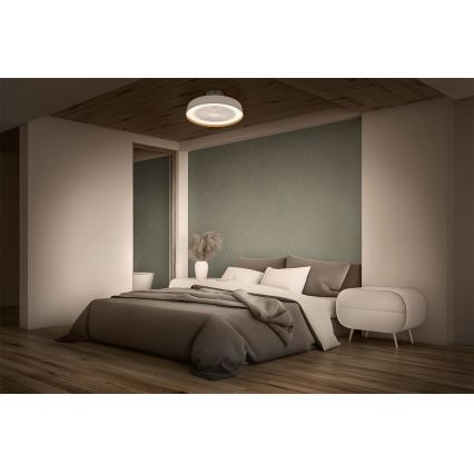 Osram - LED hämardatav laevalgusti ventilaatoriga/49W/230V 2700-6500K valge/kuldne + kaugjuhtimispult