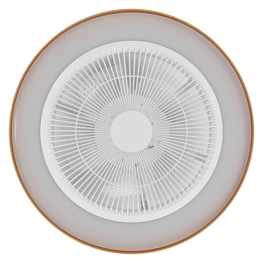 Osram - LED hämardatav laevalgusti ventilaatoriga/49W/230V 2700-6500K valge/kuldne + kaugjuhtimispult