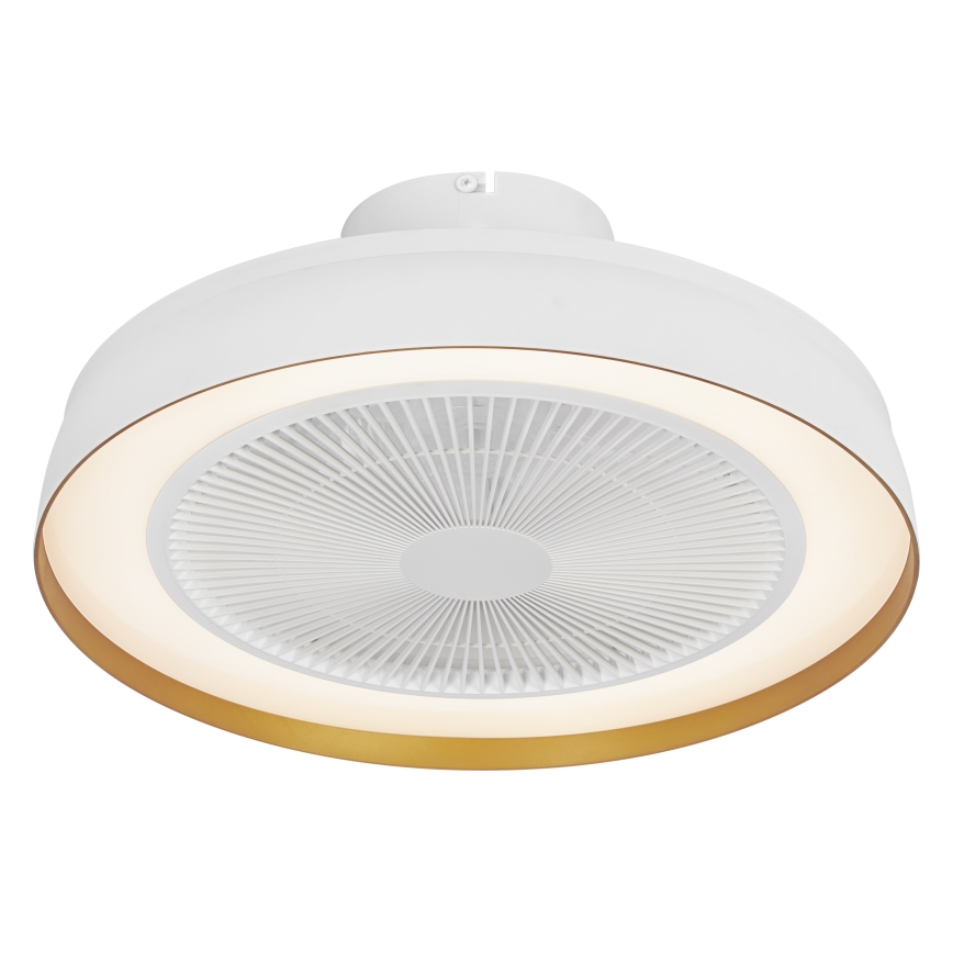 Osram - LED hämardatav laevalgusti ventilaatoriga/49W/230V 2700-6500K valge/kuldne + kaugjuhtimispult