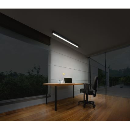 Osram - hämardatav LED-laevalgusti OFFICE LINE LED/11/20/30W/230V 4000K 112,6 cm must