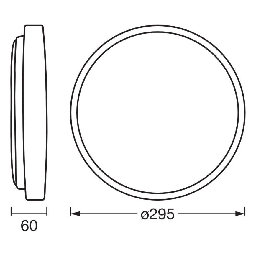 Osram - LED-hämardatav laelamp ORBIS ALISON LED/16W/230V läbimõõt 29,5 cm beež