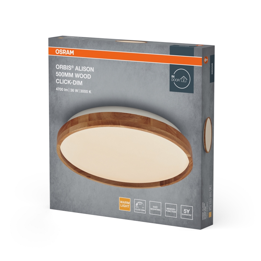 Osram - LED-hämardatav laevalgusti ORBIS ALISON LED/36W/230V läbimõõt 50 cm beež