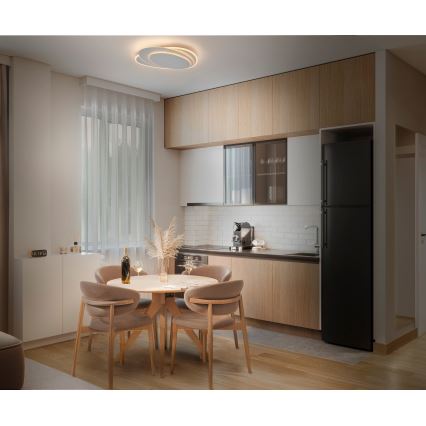 Osram - Hämardatav laelamp ORBIS LAYERS LED/50W/230V 2600-6000K 36x49 cm valge + kaugjuhtimispult