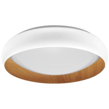 Osram - hämardatav LED-laelamp ORBIS LIVIA LED/24W/230V, läbimõõt 43 cm, valge/pruun