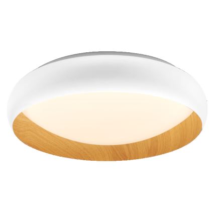 Osram - hämardatav LED-laelamp ORBIS LIVIA LED/24W/230V, läbimõõt 43 cm, valge/pruun