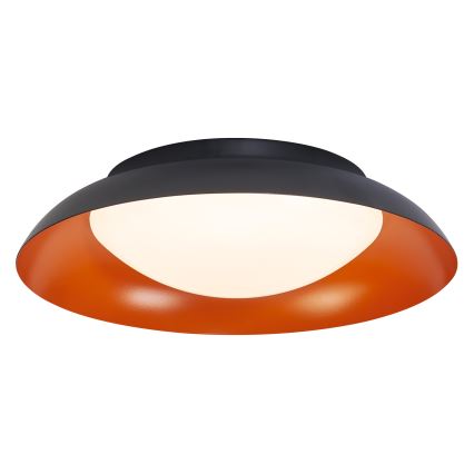 Osram - LED-hämardatav laelamp ORBIS PLATE LED/19W/230V läbimõõt 31 cm oranž/must