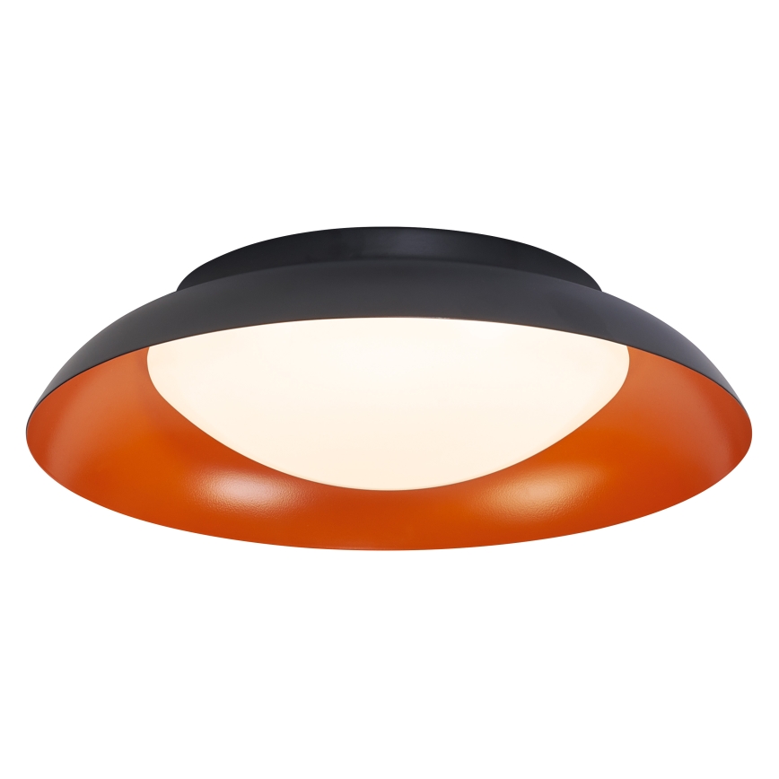 Osram - LED-hämardatav laelamp ORBIS PLATE LED/19W/230V läbimõõt 31 cm oranž/must