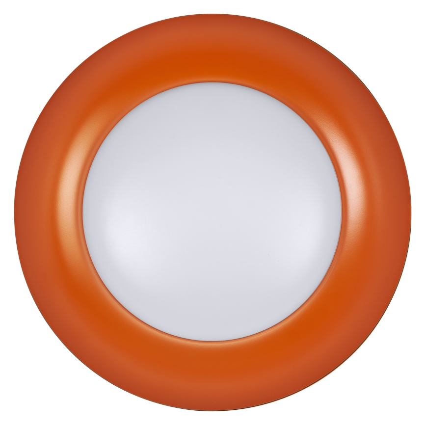 Osram - LED-hämardatav laelamp ORBIS PLATE LED/19W/230V läbimõõt 31 cm oranž/must