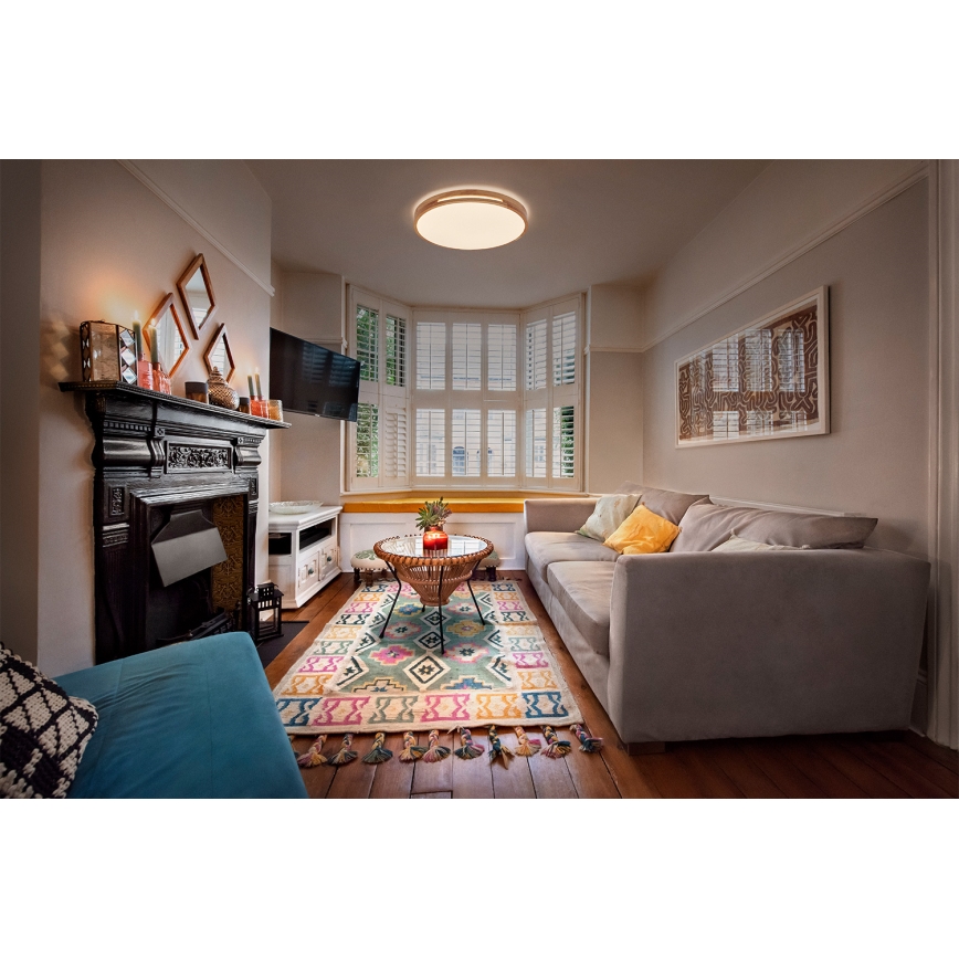 Osram - Hämardatav LED-laelamp ORBIS WOODBURRY LED/16W/230V läbimõõt 30 cm
