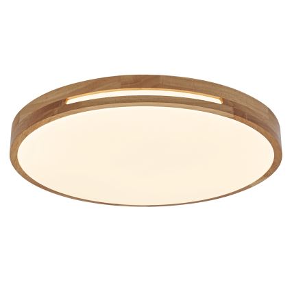 Osram - hämardatav LED-laelamp ORBIS WOODBURRY LED/24W/230V, läbimõõt 39 cm, beež