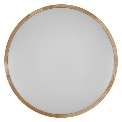 Osram - hämardatav LED-laelamp ORBIS WOODBURRY LED/24W/230V, läbimõõt 39 cm, beež