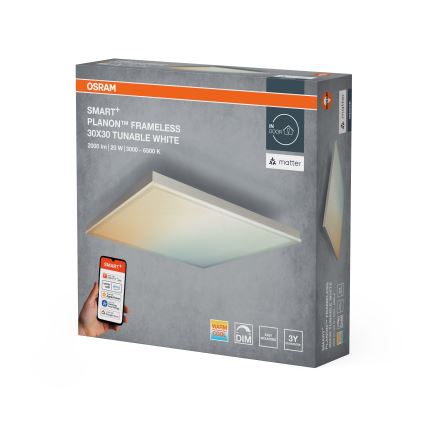 Osram - hämardatav LED-laelamp SMART+ FRAMELESS LED/20W/230V 3000-6500K 30x30 cm Wi-Fi