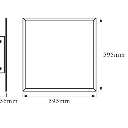 Osram - LED Hämardatav laevalgusti SMART+ PLANON LED/36W/230V 60x60 cm 3000-6500K Wi-Fi
