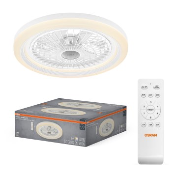 Osram - hämardatav LED-laelamp ventilaatoriga SOLANO LED/26W/230V 3000/4000/6500K + kaugjuhtimispult