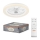 Osram - hämardatav LED-laelamp ventilaatoriga SOLANO LED/26W/230V 3000/4000/6500K + kaugjuhtimispult