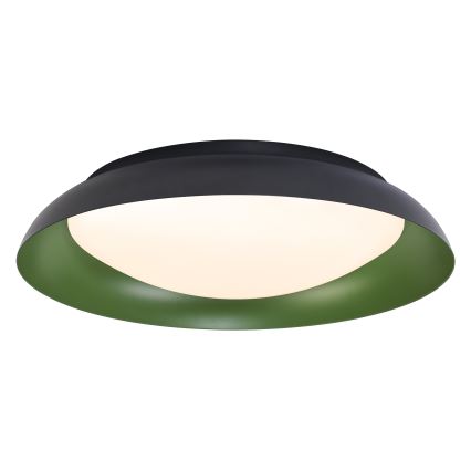 Osram - LED hämardatav laelamp ORBIS PLATE LED/45W/230V Ø 48 cm roheline/must
