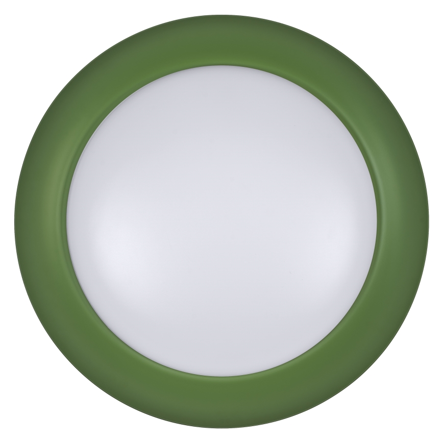 Osram - LED hämardatav laelamp ORBIS PLATE LED/45W/230V Ø 48 cm roheline/must