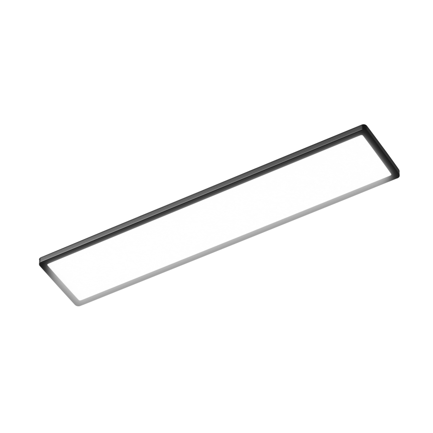 Osram - LED hämardatav vannitoa laelamp PLANON EASYFIX LED/30W/230V 2600-6000K 20x98 cm IP54 must + kaugjuhtimispult