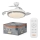 Osram - hämardatav LED-laevalgusti ventilaatoriga LEVECHE LED/36W/230V 3000/4000/6500K + kaugjuhtimispult