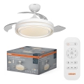 Osram - Hämardatav LED laevalgusti ventilaatoriga PONIENTE LED/36W/230V 3000/4000/6500K + kaugjuhtimispult