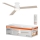 Osram - hämardatav LED-laeventilaator BLADE LED/18W/230V 3000/4000/6000K + kaugjuhtimispult