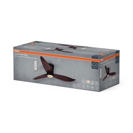 Osram - hämardatav LED laeventilaator FOHN LED/18W/230V 3000/4000/6500K + kaugjuhtimispult
