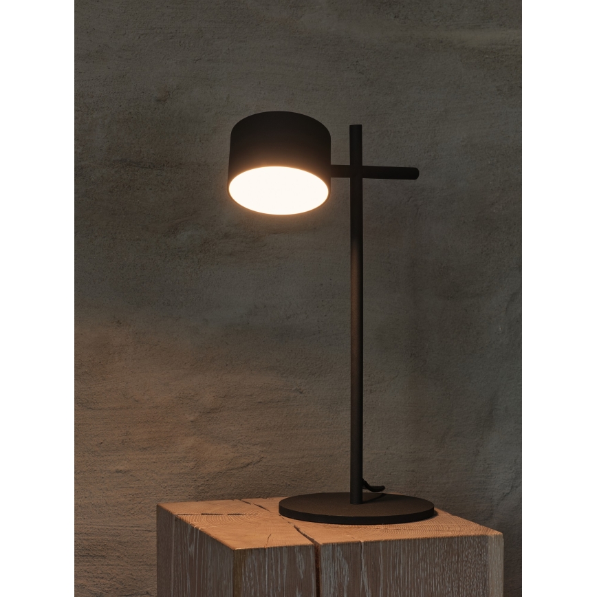 Osram - Hämardatav puutetundlik LED-laualamp DECOR KYOTO LED/12W/230V CRI 90 must
