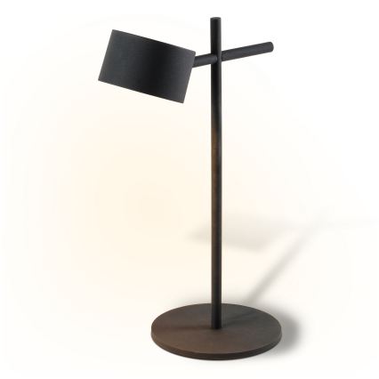 Osram - Hämardatav puutetundlik LED-laualamp DECOR KYOTO LED/12W/230V CRI 90 must