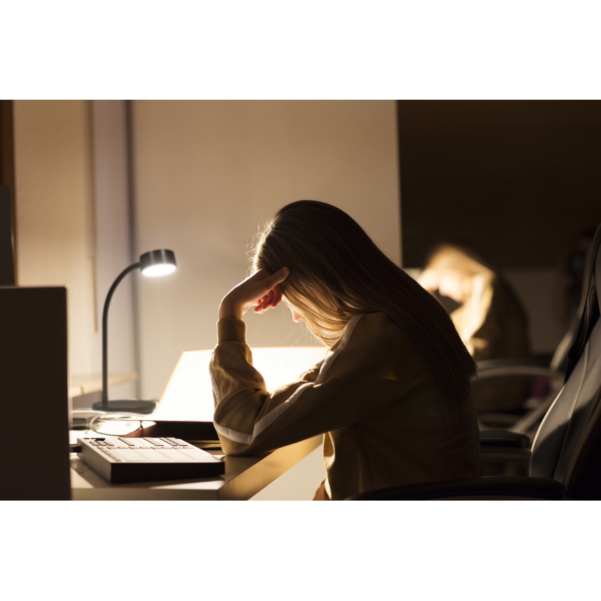 Osram - Hämardatav LED-laualamp OFFICE LINE LED/4,8W/230V 3000/4000/6500K must