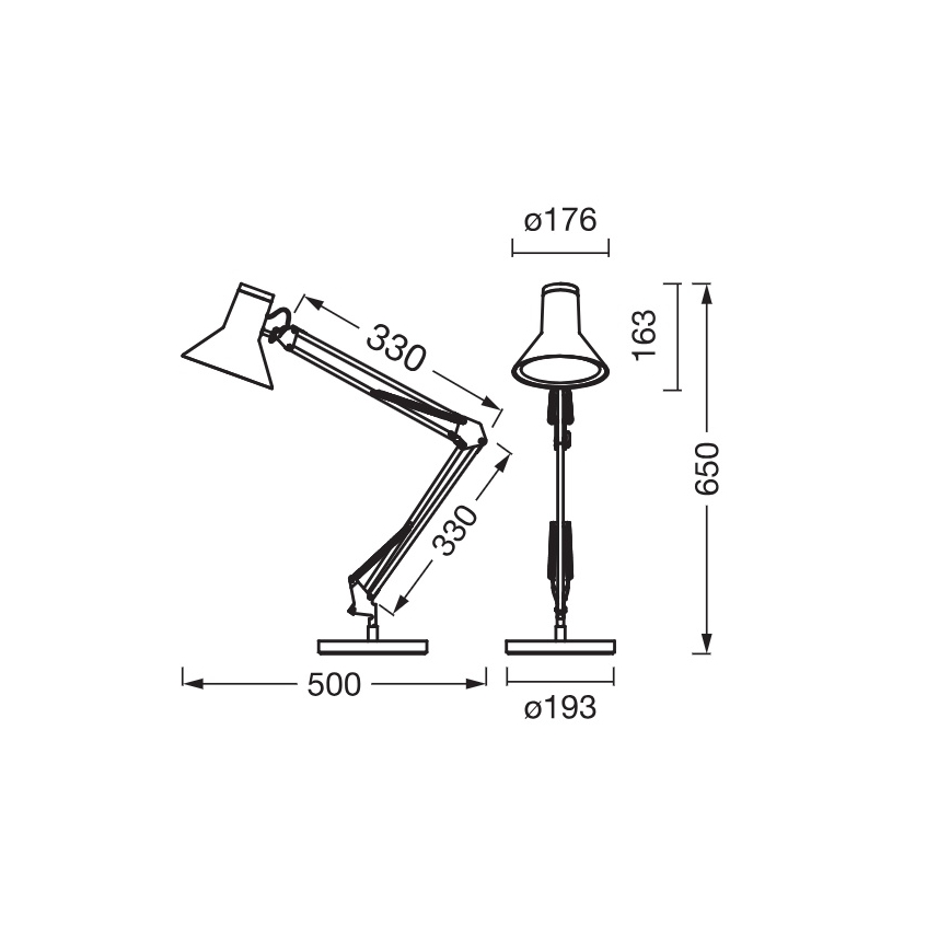 Osram - hämardatav LED-laualamp OFFICE LINE LED/9W/230V 3000K valge