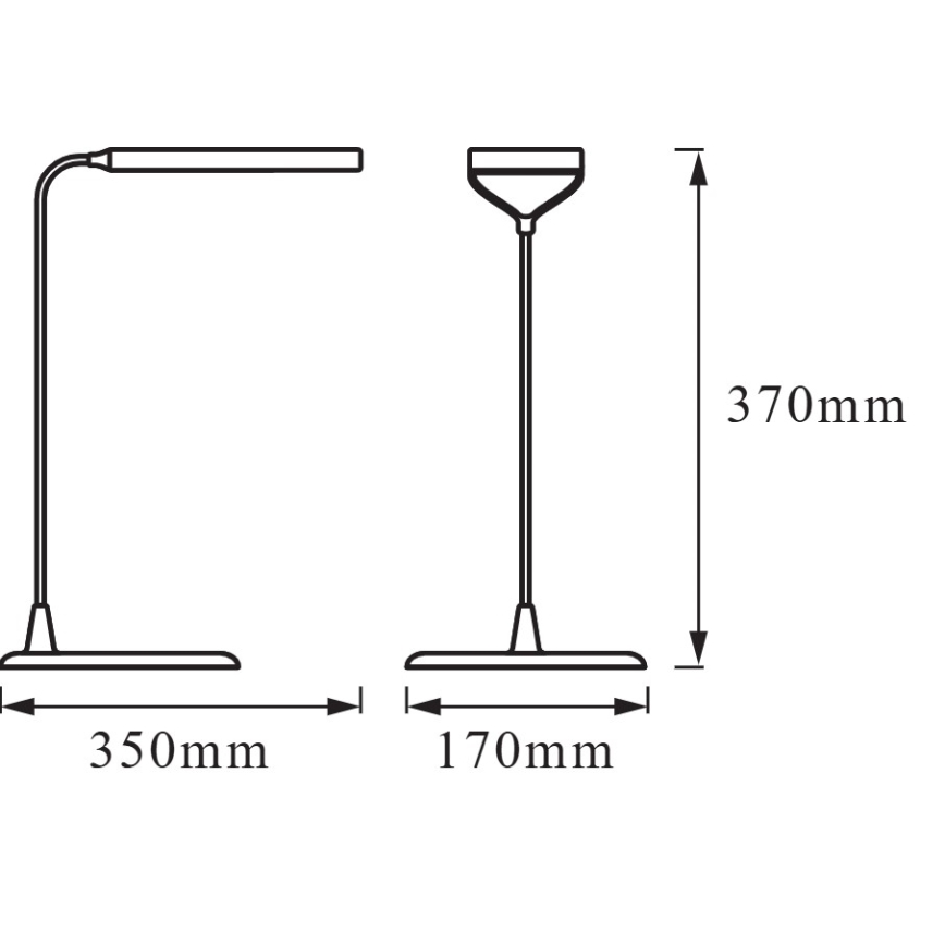 Osram - hämardatav LED laualamp PANAN LED/5W/5V