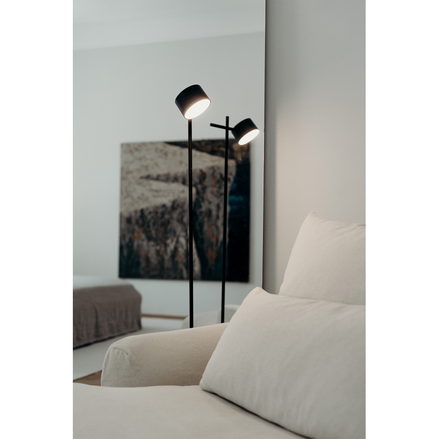 Osram - Hämardatav puutetundlik LED-põrandalamp DECOR KYOTO LED/12W/230V CRI 90 must