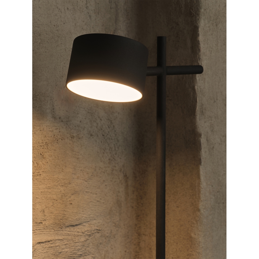 Osram - Hämardatav puutetundlik LED-põrandalamp DECOR KYOTO LED/12W/230V CRI 90 must