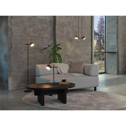 Osram - Hämardatav puutetundlik LED-põrandalamp DECOR KYOTO LED/12W/230V CRI 90 must