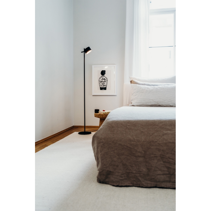 Osram - Hämardatav puutetundlik LED-põrandalamp DECOR KYOTO LED/12W/230V CRI 90 must