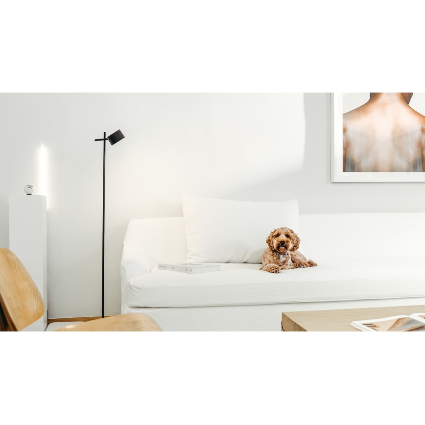 Osram - Hämardatav puutetundlik LED-põrandalamp DECOR KYOTO LED/12W/230V CRI 90 must