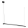 Osram - Hämardatav LED-rippvalgusti kaablil OFFICE LINE LED/40W/230V 4000K 120 cm must