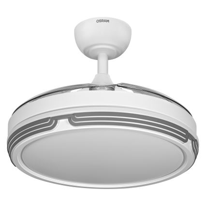 Osram - hämardatav LED-laevalgusti ventilaatoriga LEVECHE LED/36W/230V 3000/4000/6500K + kaugjuhtimispult
