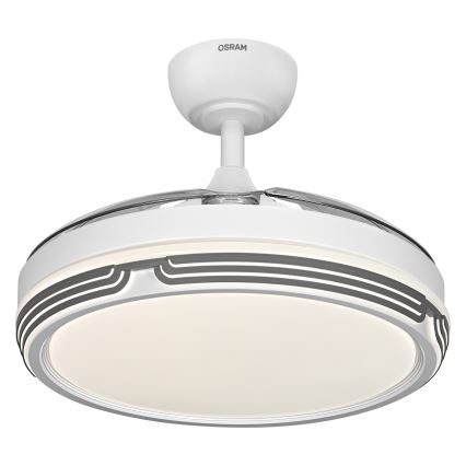Osram - hämardatav LED-laevalgusti ventilaatoriga LEVECHE LED/36W/230V 3000/4000/6500K + kaugjuhtimispult