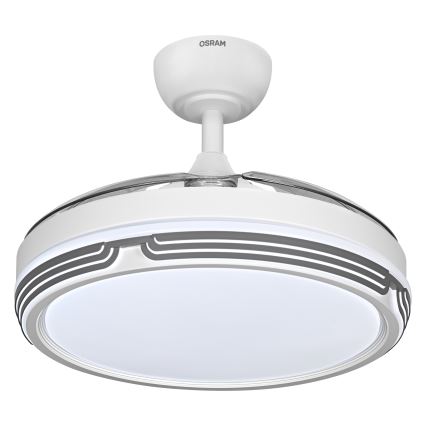 Osram - hämardatav LED-laevalgusti ventilaatoriga LEVECHE LED/36W/230V 3000/4000/6500K + kaugjuhtimispult