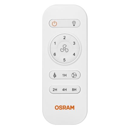 Osram - hämardatav LED-laevalgusti ventilaatoriga LEVECHE LED/36W/230V 3000/4000/6500K + kaugjuhtimispult