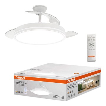 Osram - hämardatav LED-valgusti ventilaatoriga WING LED/36W/230V 3000/4000/6000K + kaugjuhtimispult