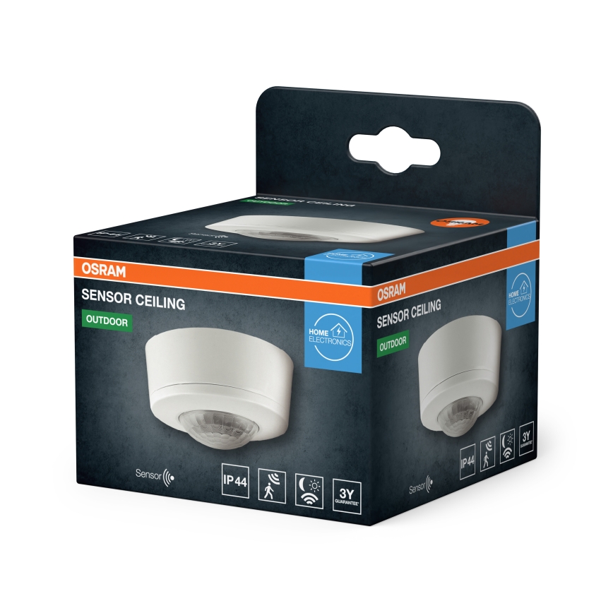 Osram - infrapuna liikumisandur 230 V, IP44, valge