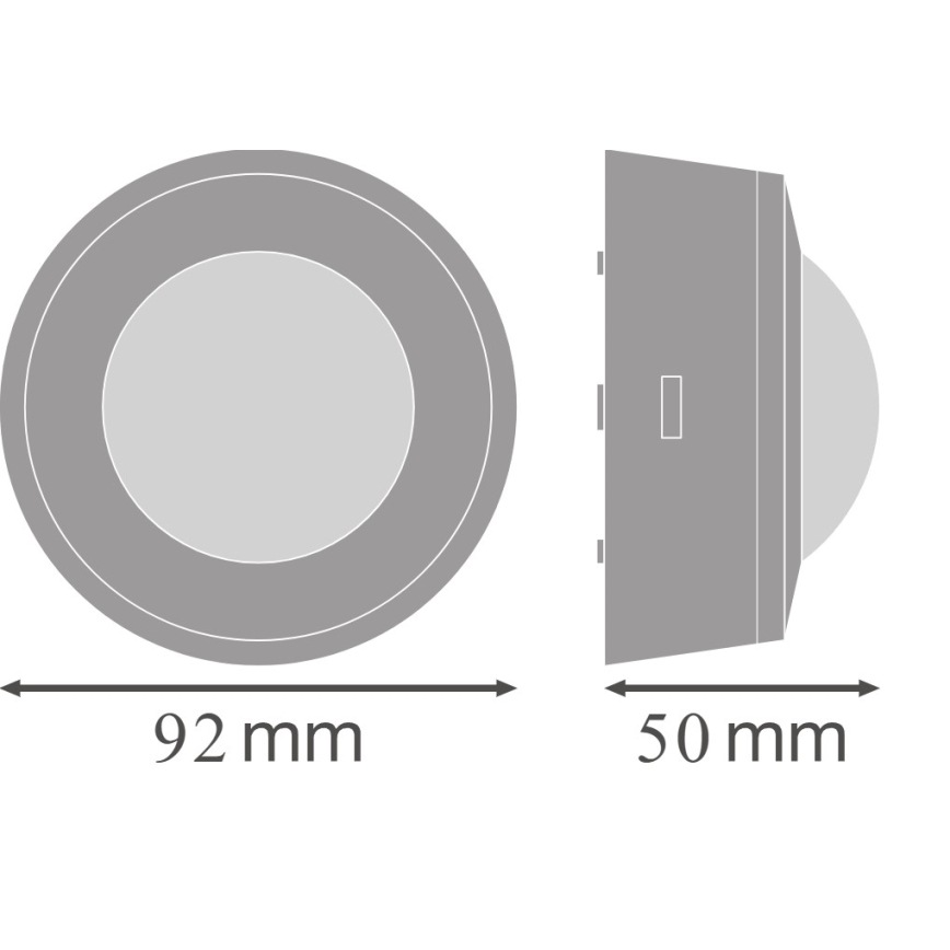 Osram - infrapuna liikumisandur 230 V, IP44, valge