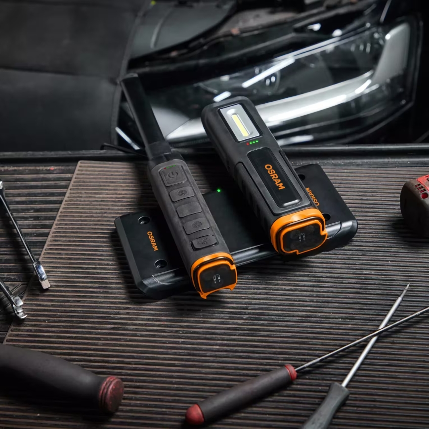 Osram - juhtmevaba magnetiline laadimisplaat LEDINSPECT DUAL CHARGE PAD 5V