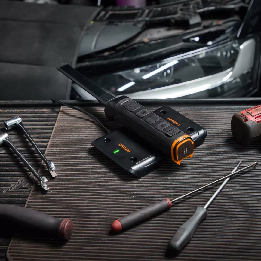 Osram - juhtmevaba magnetiline laadimisplaat LEDINSPECT DUAL CHARGE PAD 5V