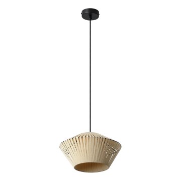 Osram - Kaabliga laelühter DECOR STRIPES 1xE27/10W/230V läbimõõt 30,5 cm beež