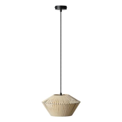 Osram - Kaabliga laelühter DECOR STRIPES 1xE27/10W/230V läbimõõt 30,5 cm beež