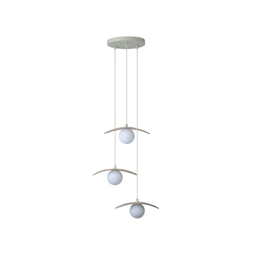 Osram - kaablil rippuv laelamp DECOR PEARL 3xG9/5W/230V beež